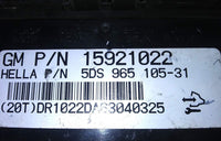 15921022 bcm body control module 2002 Cadillac SRX