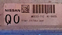 2004 Nissan Murano ecm ecu computer MEC33-712