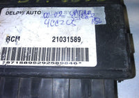 21031589 bcm body control module 2000-2002 Saturn S-Series