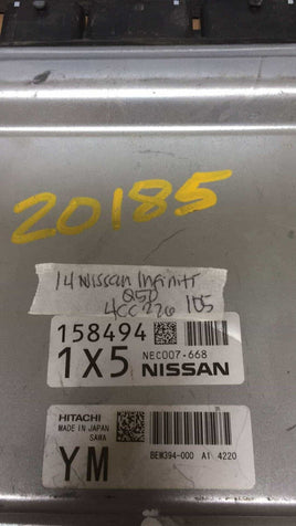 NEC007-668 Nissan Infiniti QX60 2014 ecm ecu computer