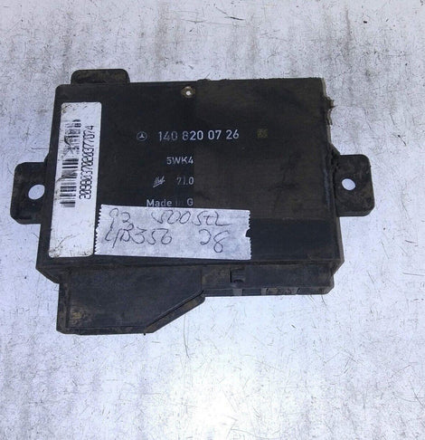 140 820 07 26 anti theft locking module 1993 Mercedes-Benz 500SEL - Swan Auto