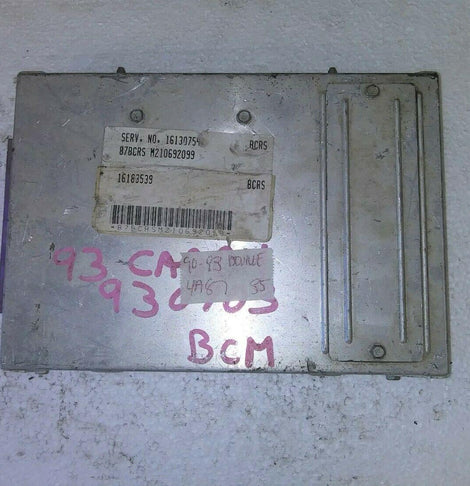 1990-1993 Cadillac Deville ecm ecu computer 16130754.