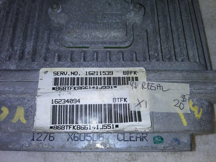 16211539 Buick Regal or Grand Am 1996 ecm ecu computer - Swan Auto