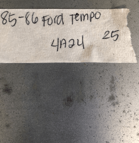 1985-1986 Ford Tempo ecm ecu computer E53F-12A650-D1D - Swan Auto