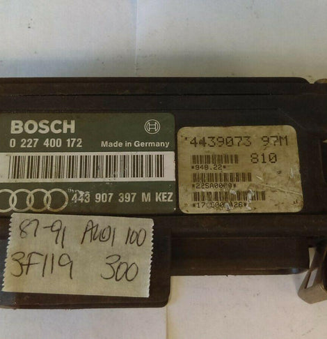 1987-1991 Audi 100 ignition control module 0 227 400 172.