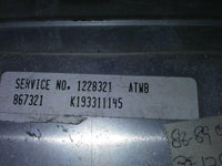 1988-1989 Chevy Cavalier ecm ecu computer 1228321.