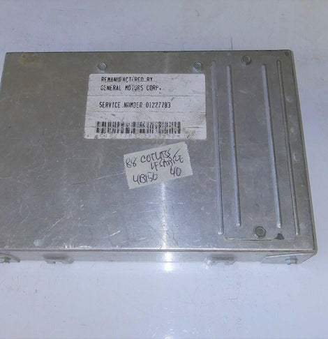 1988 Oldsmobile Cutlass LeSabre ecm ecu computer 01227783.