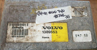 1989-1991 Volvo 740 ecm ecu computer 1389553.