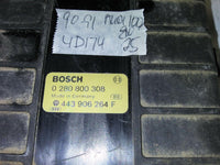 1990-1991 Audi 100 80 ecm ecu computer 0 280 800 308.