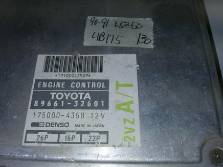 1990-1991 Lexus ES250 ecm ecu computer 89661-32601.