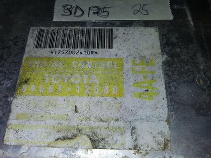 1990 Toyota Corolla ecm ecu computer 89661-12500.