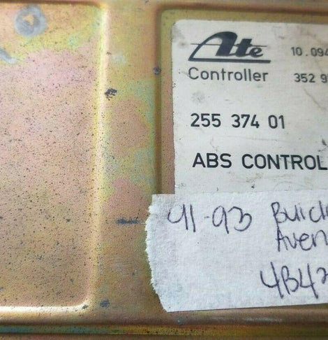 1991-1993 Buick Park ABS control module computer 255 374 01.