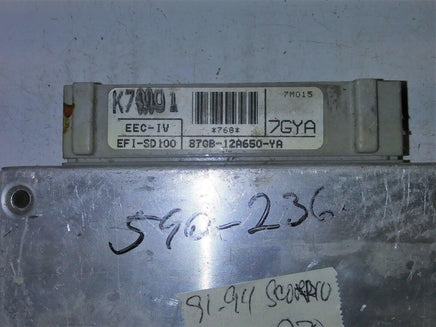 1991-1994 Merkur Scorpio ecm ecu computer 87GB-12A650-YA.