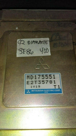 1992 Mitsubishi Diamante ecm ecu computer MD175551.