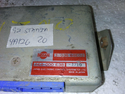 1992 Nissan Stanza TCM transmission computer 31036 68E02.