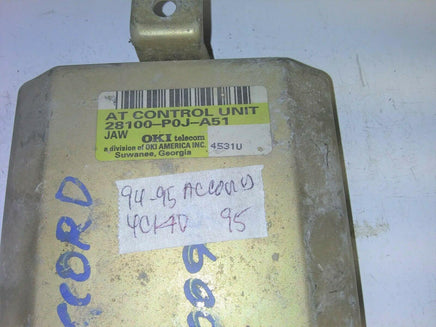 1994-1995 Honda Accord tcm transmission computer module 28100-P0J-A51.