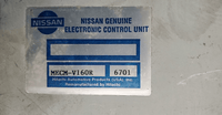 1994 Nissan Pathfinder ecm ecu computer MECM-V160R - Swan Auto