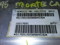 1995 Oldsmobile Cutlass ABS Control Module 16217691.