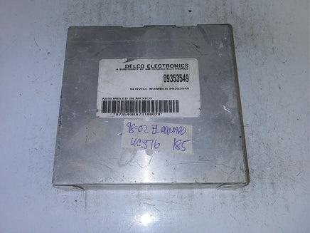 1998-2002 Cadillac El Dorado bcm body control module 09353549 - Swan Auto