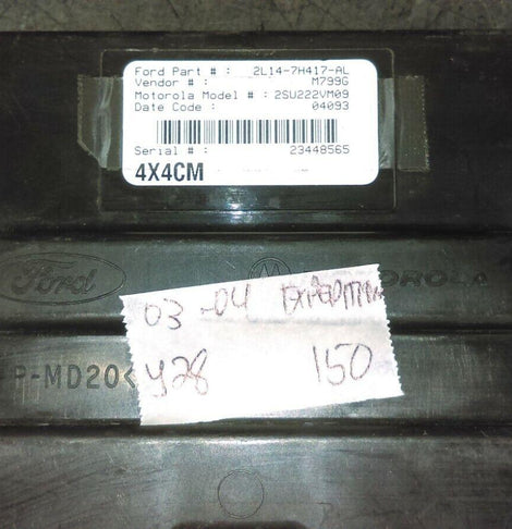 2003-2004 Ford Expedition transfer case module 2L14-7H417-AL - Swan Auto