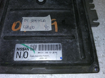 2004 Nissan Sentra ecm ecu computer MEC33-350 - Swan Auto