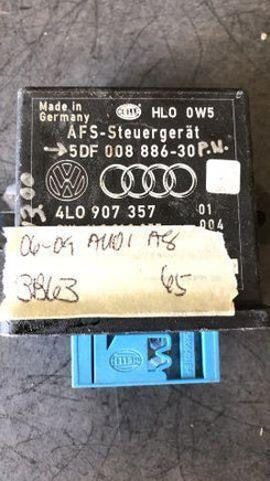 2006-2009 Audi A8 headlight range adjuster relay module 4L0 907 357 - Swan Auto