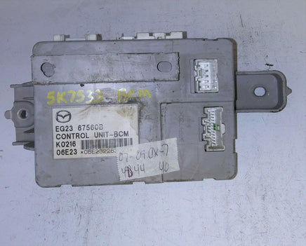 2007-2009 Mazda CX-7 CX7 bcm body control module EG23 67560B - Swan Auto