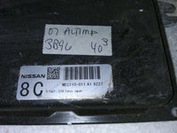 2007 Nissan Altima ecm ecu computer MEC110-011 - Swan Auto