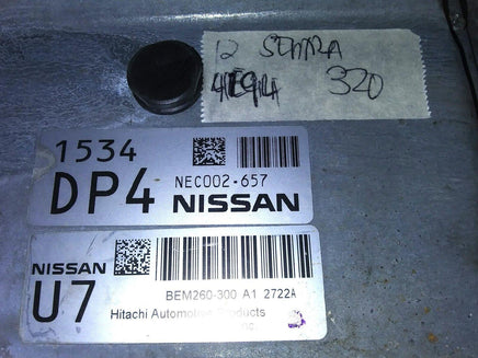 2012 Nissan Sentra ecu ecm computer NEC002-657 - Swan Auto