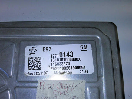 2019-2021 Chevrolet or GMC Pickup ecu ecm computer 12710143 - Swan Auto