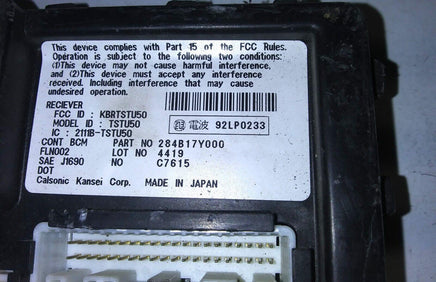 284B17Y000 bcm body control module 2004 Nissan Maxima - Swan Auto