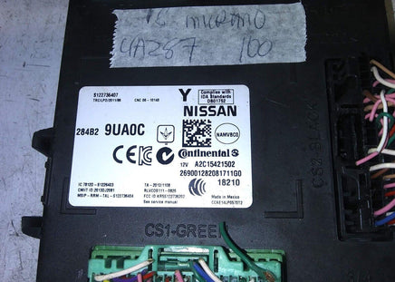 284B2 9UA0C bcm body control module 2018 Nissan Murano - Swan Auto