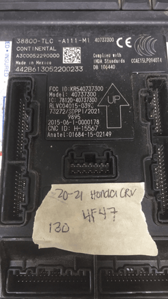 38800-TLC-A111-M1 Honda CR-V CRV Body control module 2020-2021 - Swan Auto