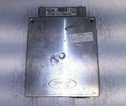 E7TF-12A650-B3C ecm ecu computer 1987-1989 Ford Mustang - Swan Auto