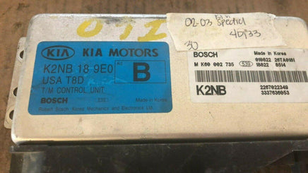 K2NB 18 9E0 Transmission Control Module 2002-2003 Kia Spectra - Swan Auto