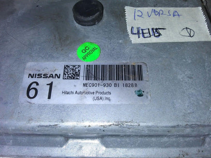 MEC901-930 ecm ecu computer 2012 Nissan Versa - Swan Auto