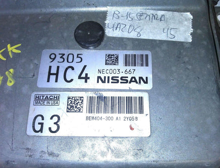 NEC003-667 ecm ecu computer 2013-2015 Nissan Sentra - Swan Auto