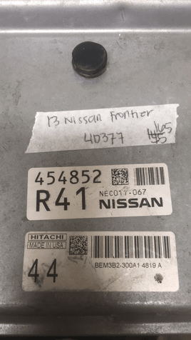 NEC011-067 ecm ecu computer 2013 Nissan Frontier - Swan Auto