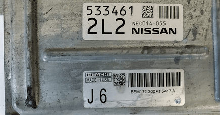 NEC014-055 Nissan Titan 2014-2015 ecm ecu computer - Swan Auto