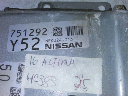 NEC024-013 ecm ecu computer 2016 Nissan Altima - Swan Auto