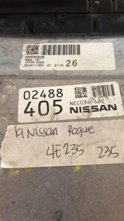 NEC034-620 Nissan Rogue 2019 ECM ECU computer - Swan Auto