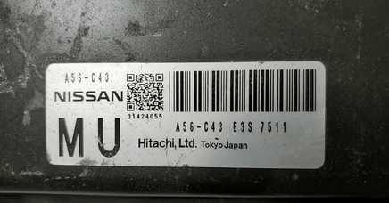 Nissan ecm ecu computer A56-C43 E3S - Swan Auto